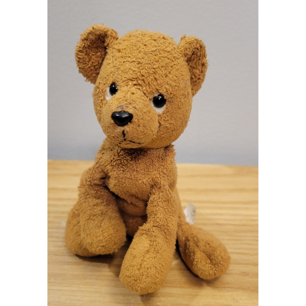 Vintage 1998 Russ Berrie Luv Pets Cubby Bear Brown Plush 5 inch 100301